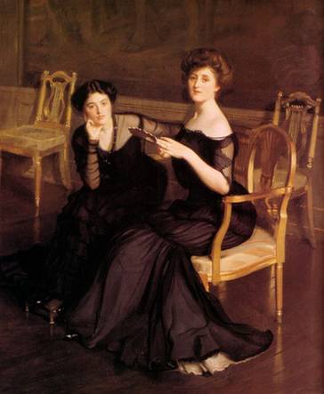 The Sisters 1904  	by William Paxton 1869-1941  Location TBD